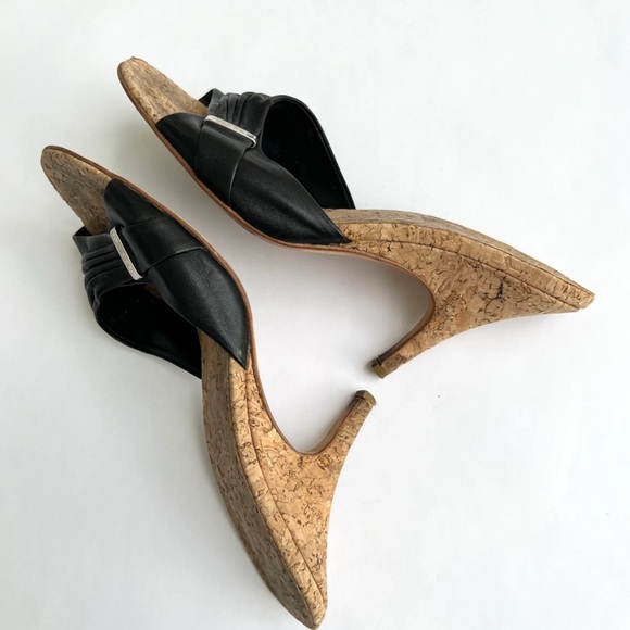 Chanel Cork Heeled Mule sandals - Picture 4 of 7